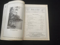 1928 JANUARY ROD AND GUN MAGAZINE - NICE COVER, ARTICLES & PHOTOS - SP 6377I