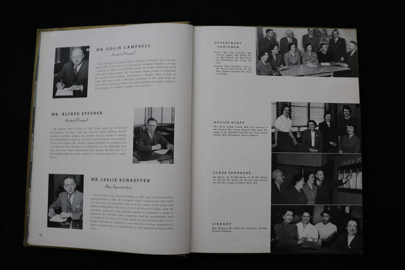1951 THE CRAFTSMAN TILDEN TECHNICAL HIGH SCHOOL YEARBOOK - CHICAGO, IL - YB 3519