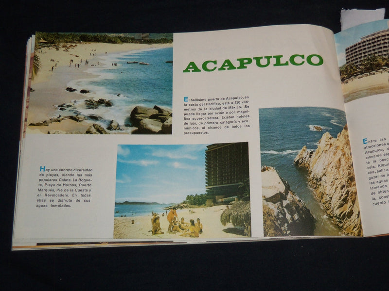 1968 MEXICO EL LUGAR IDEAL GUIDE BOOK - SPANISH - J 8576