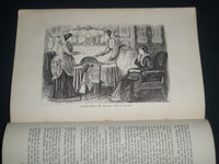 1875 THREE FEATHERS A NOVEL BOOK BY WILLIAM BLACK - NICE ILLUSTRATIONS - J 4347