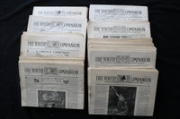 1908-1915 THE YOUTH'S COMPANION MAGAZINE - LOT OF 179 - O 3703