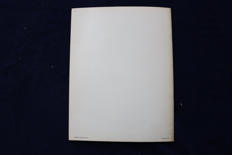 1962 JFK COLORING BOOK - SOFTCOVER - K 1547