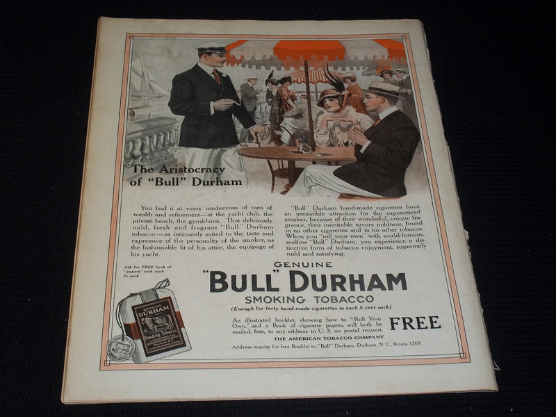 1914 JULY 11 THE COUNTRY GENTLEMAN MAGAZINE ILLUSTRATED COVER ART - E 2909