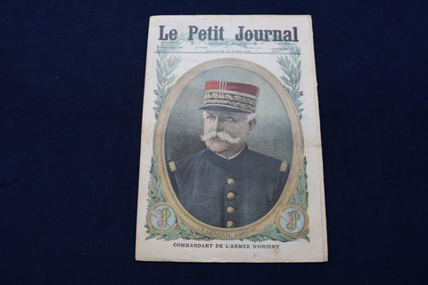 1916 MAR 19 LE PETIT JOURNAL SUPPLEMENT ILLUSTRE MAGAZINE - GEN. SARRAIL-NP 8763