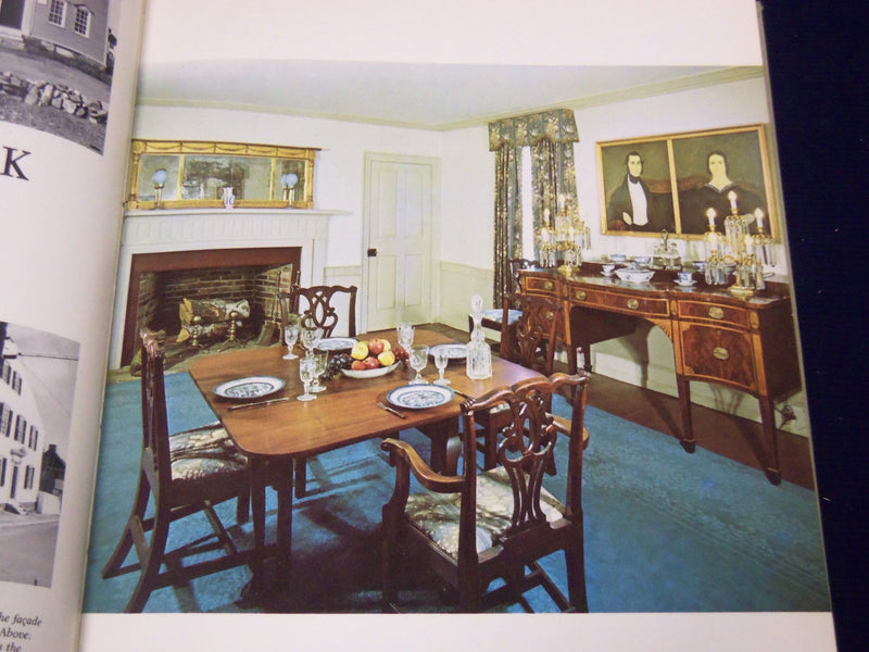 1970 TREASURE ROOMS OF AMERICA'S MANSIONS MANORS & HOUSES BY RITA REIF - KD 1816