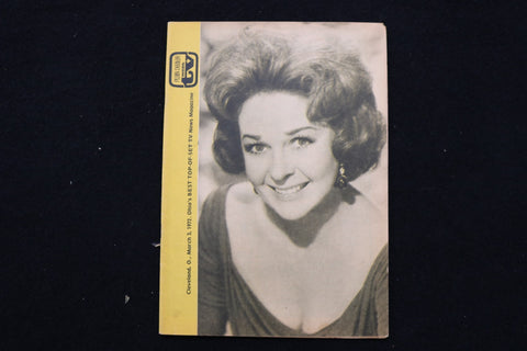1972 MARCH 3 PLAIN DEALER WEEK MAGAZINE - SUSAN HAYWARD COVER - E 25210