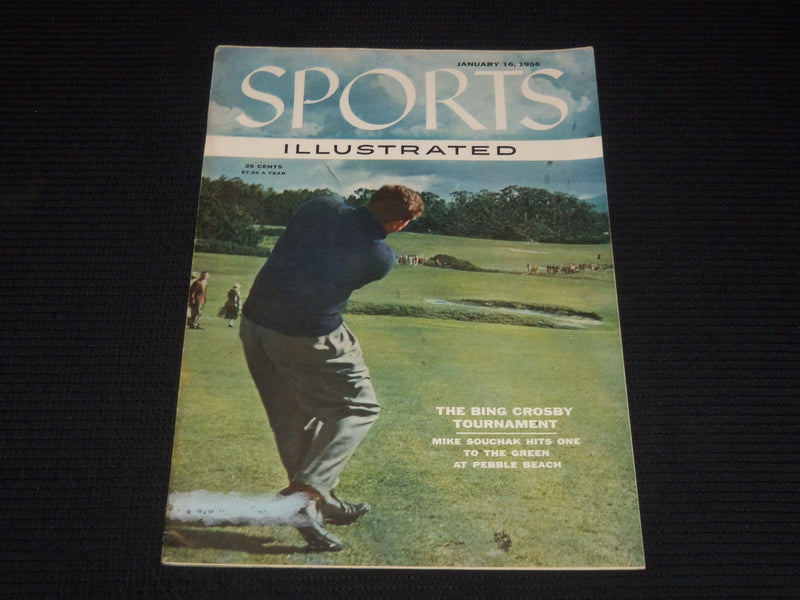 1956 JANUARY 16 SPORTS ILLUSTRATED MAGAZINE - MIKE SOUCHAK - SP 8770