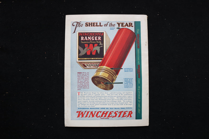 1929 APR OUTDOOR AMERICA MAGAZINE - A PAINTING BY JACK STICK COVER - E 10612