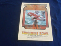 1978 JANUARY 8 TANGERINE BOWL SOCCER PROGRAM - EAST VS. WEST - ST 6362F