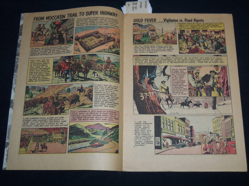 1950'S COME TO MONTANA LAND OF LEGEND & PROMISE COMIC BOOK - J 8700