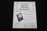 1958 TV-RADIO ALBUM MAGAZINE - LAWRENCE WELK COVER - F 256X