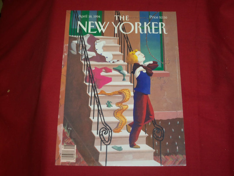 1994 APRIL 18 NEW YORKER MAGAZINE FRONT COVER ONLY - GREAT ART FOR FRAMING