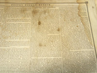 1851 FEB 8 BOSTON MUSEUM NEWSPAPER - THOMAS BUCHANAN READ - TENNYSON - NP 9034