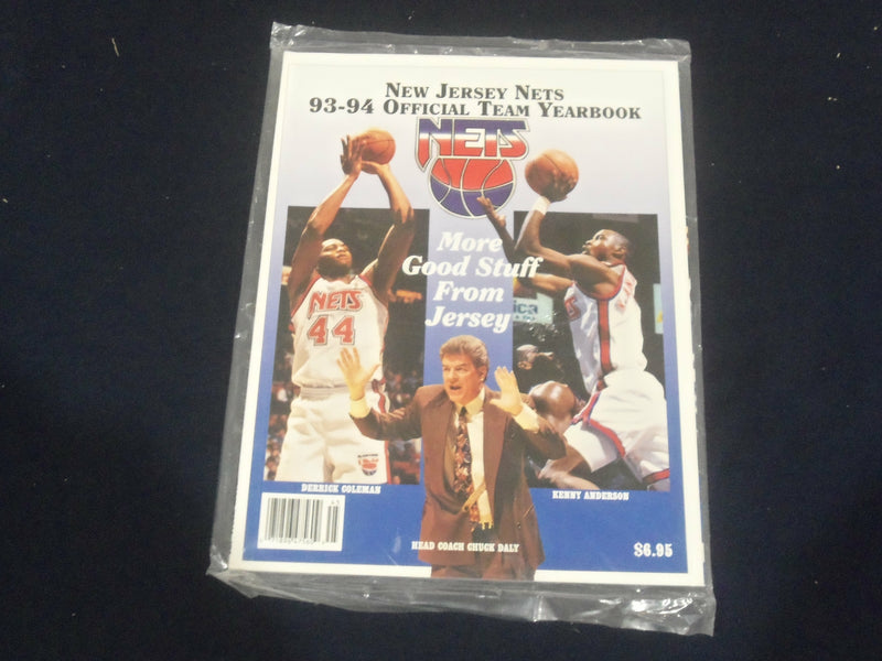 1993-1994 NEW JERSEY NETS YEARBOOK - ST 5502B