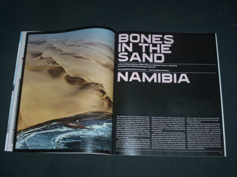 2019 SEPTEMBER 29 THE NEW YORK TIMES MAGAZINE - TO POINTS UNKNOWN - B 6393