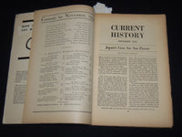 1934 NOVEMBER CURRENT HISTORY MAGAZINE - ALLAN NEVINS - JAPAN'S CASE - SP 4862O
