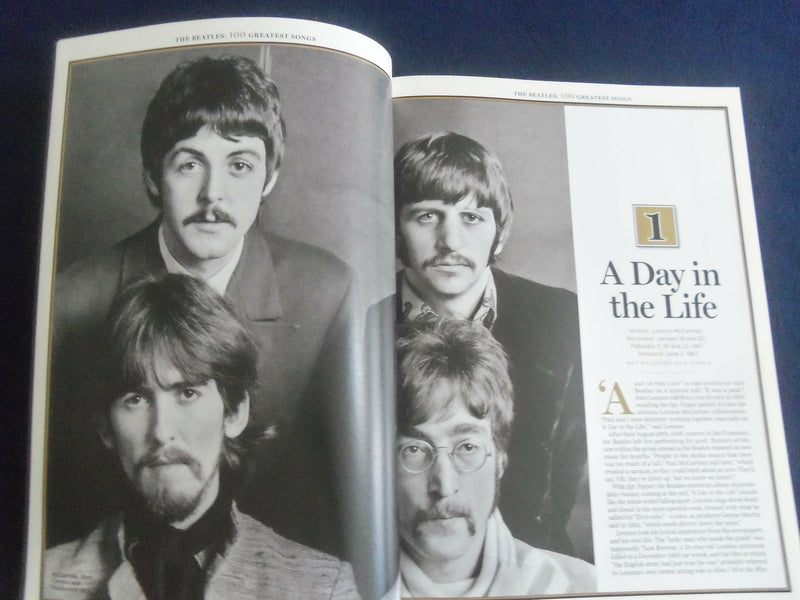 2010 ROLLING STONE MAGAZINE - THE BEATLES 100 GREATEST SONGS - SP 6480I