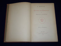 1872 A MANUAL OF POTTERY & PORCELAIN FOR AMERICAN COLLECTORS BOOK - KD 3533