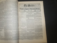 1861 JULY THE BUILDER ARCHITECT MAGAZINE - 4 ISSUES - ILLUSTRATIONS - ST 416L