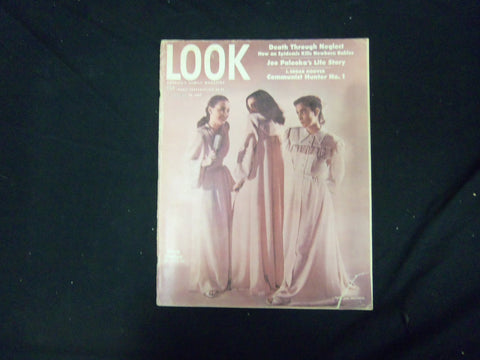 1947 OCTOBER 14 LOOK MAGAZINE - - GREAT PHOTOS & ADS - ST 2817