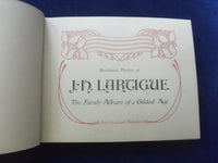 1966 BOYHOOD PHOTOS OF J. H. LARTIGUE HARDCOVER BOOK - KD 8759