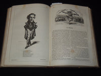 1848-1849 REVUE COMIQUE FRENCH MAGAZINE BOUND VOLUME - NICE ILLUS. - KD 879E