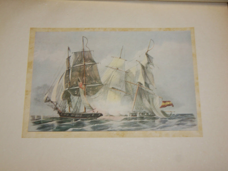 1925 ADVENTURES BY SEA FROM ART OF OLD TIME BOOK BY BASIL LUBBOCK - R 722O