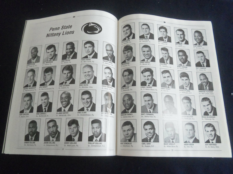 1994 NOV 19 FOOTBALL PROGRAM - PENN STATE UNIV VS NORTHWESTERN UNIV - SP 1215T