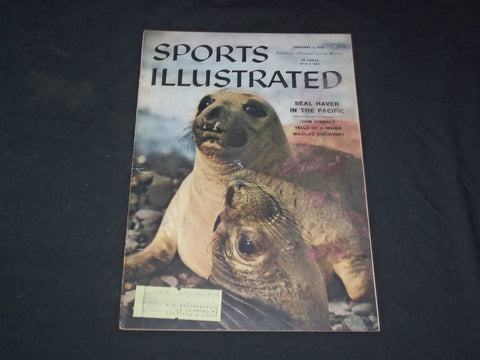 1958 FEBRUARY 3 SPORTS ILLUSTRATED MAGAZINE - SEAL HAVEN IN THE PACIFIC- SP 8868