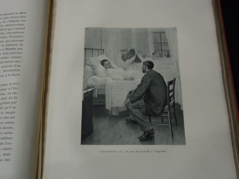 1889 SALON DE PAUL MANTZ CENT PLANCHES EN PHOTOGRAVURE VOLUME - KD 5403H