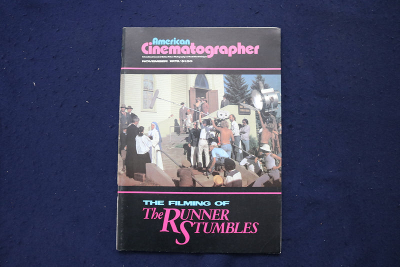 1979 NOV AMERICAN CINEMATOGRAPHER MAGAZINE - RUNNER STUMBLES COVER - E 18461