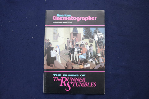 1979 NOV AMERICAN CINEMATOGRAPHER MAGAZINE - RUNNER STUMBLES COVER - E 18461