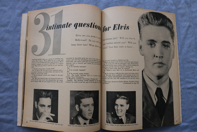 1959 OCTOBER TV WORLD MAGAZINE - EDD BYRNES COVER - ST 1003D