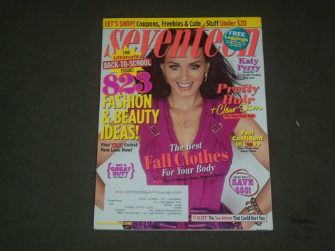 2010 SEPTEMBER SEVENTEEN MAGAZINE - KATY PERRY COVER - B 1721