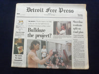 1996 APR 23 DETROIT FREE PRESS NEWSPAPER -BULLDOZE THE TAYLOR PROJECT? - NP 7280