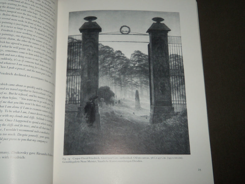 1990 THE ROMANTIC VISION OF CASPAR DAVID FRIEDRICH SOFTCOVER CATALOG - KD 5079