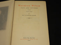 1927 WOODREW WILSON LIFE & LETTERS BY RAY STANNDARD BAKER VOLUME 1 & 2 - KD 1433