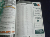 1998 OCT 3 FOOTBALL PROGRAM - NOTRE DAME VS STANFORD UNIVERSITY - SP 1213H
