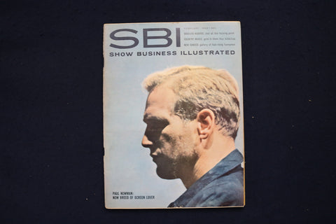 1962 FEBRUARY SHOW BUSINESS ILLUSTRATED MAGAZINE - PAUL NEWMAN COVER - E 18224