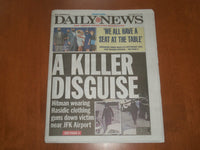 2021 SEPTEMBER 10 NEW YORK DAILY NEWS NEWSPAPER - HITMAN GUNS DOWN VICTIM AT JFK