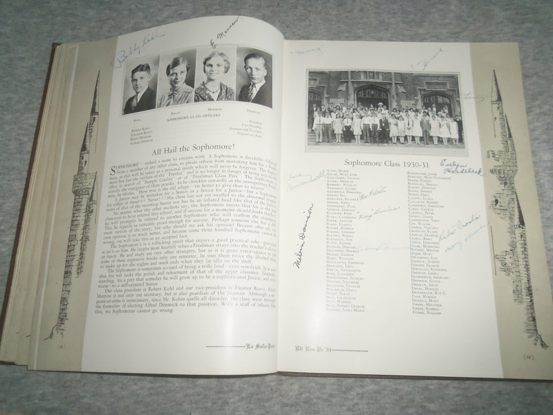 1931 ELL ESS PE LA SALLE-PERU HIGH SCHOOL YEARBOOK - LA SALLE, IL - YB 2470