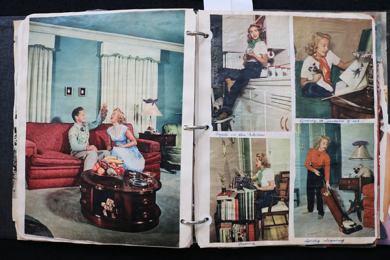 1950'S MOVIE STARS SCRAPBOOK - DORIS DAY - ESTHER WILLIAMS - E 24899