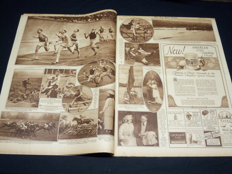 1922 JUNE 4 NEW YORK TIMES PICTURE SECTION NO. 4 & 5 - ROBERT LINCOLN - NT 8865