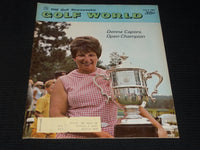 1969 JULY 8 GOLF WORLD MAGAZINE - DONNA CAPONI FRONT COVER - E 6514