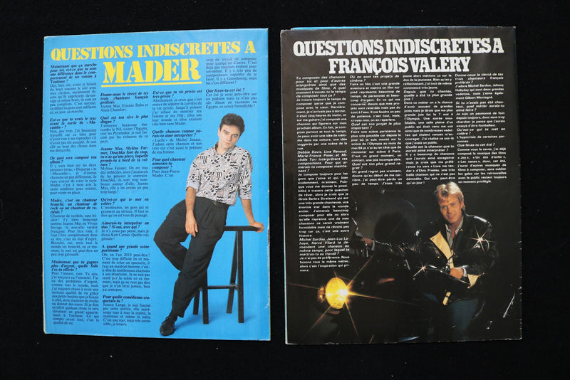 1980'S POSTERS MAGAZINE - LOT OF 5 - ELVIS PRESLEY - FRENCH - O 3796