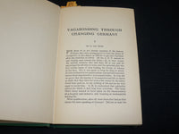 1920 VAGABONDING THROUGH CHANGING GERMANY HARDCOVER BOOK BY FRANCK - KD 7529