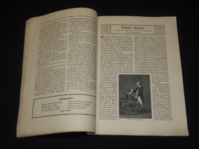 1912-1913 RECLAMS UNIVERSUM GERMAN MAGAZINE LOT OF 12 - O 2596U
