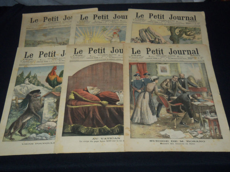 1900'S LE PETIT JOURNAL SUPPLEMENT ILLUSTRE MAGAZINES HUGE LOT OF 400+ - #2