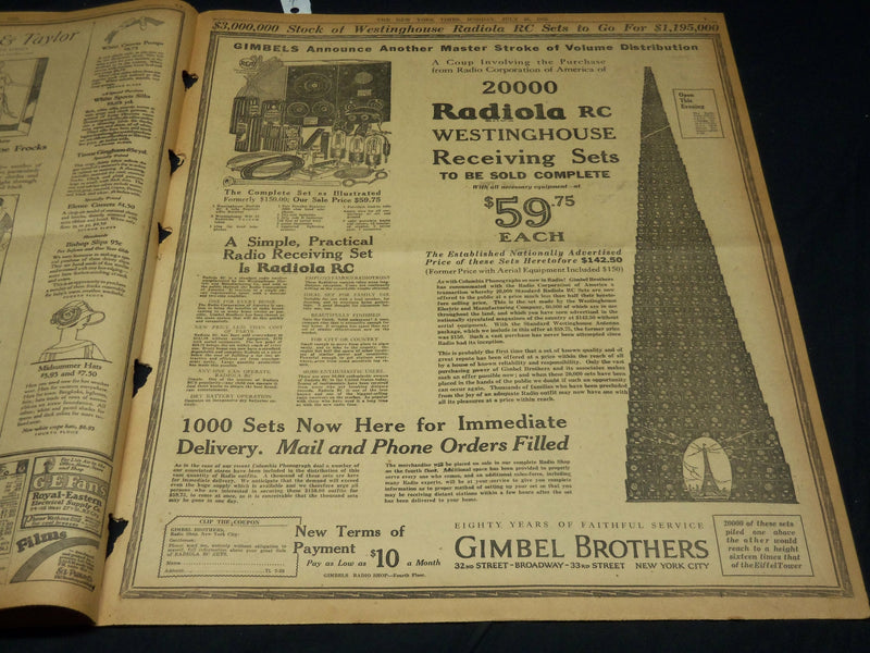 1923 JULY 23 NEW YORK TIMES - BELLEAU WOOD MADE AN AMERICAN SHRINE - NT 7756