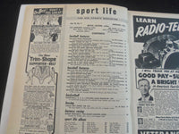 1951 JANUARY SPORT LIFE MAGAZINE - BILLY COX - BOB LEMON - J 7727